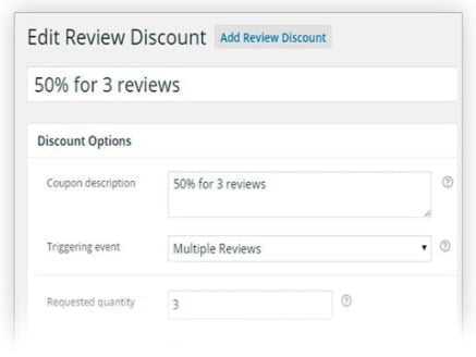 Plugin YITH WooCommerce Review for Discounts Plugin YITH WooCommerce Review for Discounts – Abbildung 3