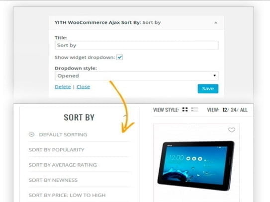 Plugin YITH WooCommerce Ajax Product Filter Premium Plugin YITH WooCommerce Ajax Product Filter Premium – Abbildung 3