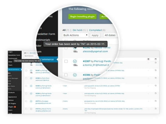 Plugin YITH WooCommerce Order and Shipment Tracking Premium Plugin YITH WooCommerce Order and Shipment Tracking Premium – Abbildung 3