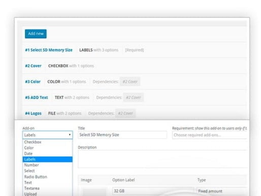 Plugin YITH WooCommerce Product Add-ons & Extra Options Premium Plugin YITH WooCommerce Product Add-ons & Extra Options Premium – Abbildung 2