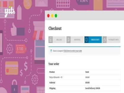 Plugin YITH WooCommerce Multi-step Checkout Premium Plugin YITH WooCommerce Multi-step Checkout Premium