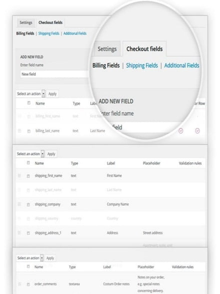 Plugin YITH WooCommerce Checkout Manager Plugin YITH WooCommerce Checkout Manager – Abbildung 1