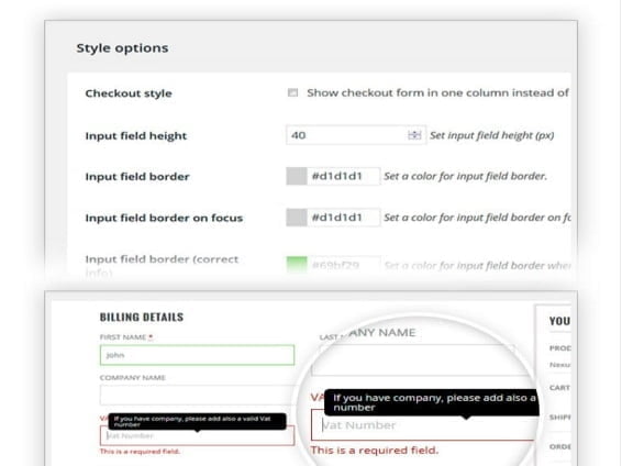 Plugin YITH WooCommerce Checkout Manager Plugin YITH WooCommerce Checkout Manager – Abbildung 3