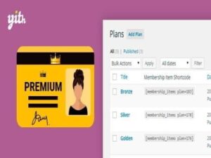 Plugin YITH WooCommerce Membership