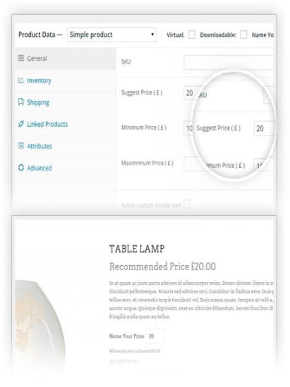 Plugin YITH WooCommerce Name Your Price Premium Plugin YITH WooCommerce Name Your Price Premium – Abbildung 2