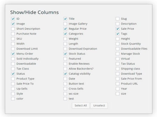 Plugin YITH WooCommerce Bulk Product Editing Plugin YITH WooCommerce Bulk Product Editing – Abbildung 1