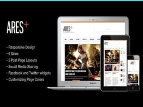 Theme Ares Blog Magazine Newspaper Template