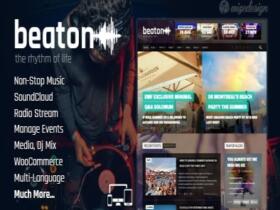 Theme Beaton Music Radio & Events Wordpress Theme
