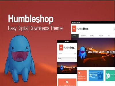 Theme Humbleshop Minimal Easy Digital Downloads Theme Theme Humbleshop Minimal Easy Digital Downloads Theme