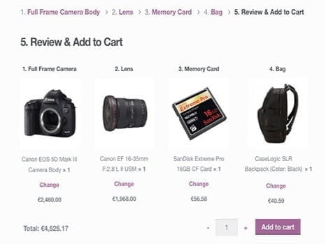 Plugin WooCommerce Composite Products Plugin WooCommerce Composite Products – Abbildung 1