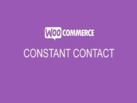 Plugin Woocommerce Constant Contact Integration