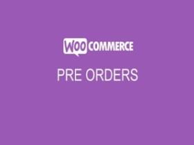 Plugin WooCommerce Pre Orders