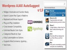 Plugin WordPress Ajax Search & Autosuggest Plugin Plugin Wordpress Ajax Search & Autosuggest Plugin