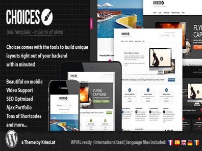 Theme Choices – Responsive Business And Portfolio Theme Choices – Responsive Business And Portfolio