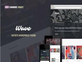 Theme Wave – WordPress Theme For Artists Theme Wave – Wordpress Theme For Artists
