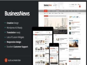 Theme Business News – Responsive Magazine News Blog