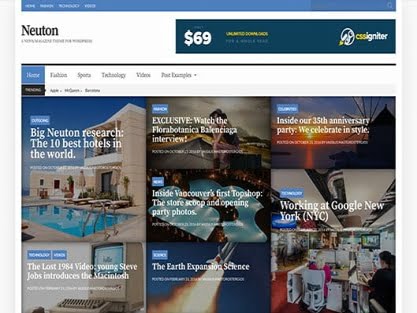 Theme CSS Igniter Neuton WordPress Theme Theme Css Igniter Neuton Wordpress Theme