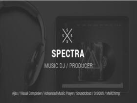 Theme Spectra – WordPress Music & Events Theme Theme Spectra – Wordpress Music & Events Theme