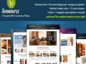 Theme Sommerce Shop – A Versatile E-Commerce Theme
