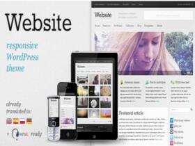 Theme Website – Responsive Wordpress Theme