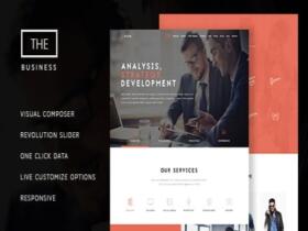 Theme The Business – Powerful One Page Biz Theme