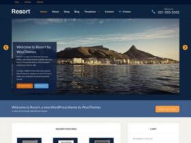 Theme Woothemes Resort Woocommerce Themes