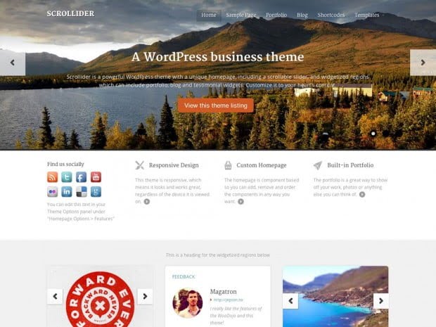 Theme WooThemes Scrollider WooCommerce Themes Theme Woothemes Scrollider Woocommerce Themes