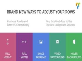 Plugin Video & Parallax Backgrounds For Visual Composer