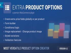 Plugin Woocommerce Extra Product Options