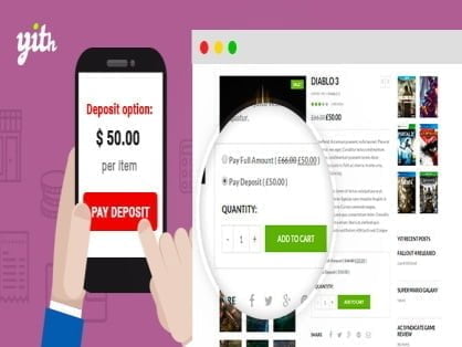 Plugin YITH WooCommerce Deposits And Down Payments Premium Plugin Yith Woocommerce Deposits And Down Payments Premium