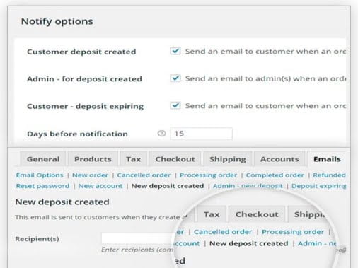 Plugin YITH WooCommerce Deposits And Down Payments Premium Plugin Yith Woocommerce Deposits And Down Payments Premium – Abbildung 3