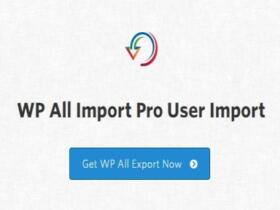Plugin Soflyy WP All Import Pro User Import Addon