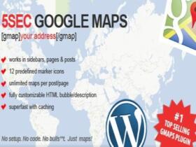 Plugin 5Sec Google Maps Wordpress Plugin