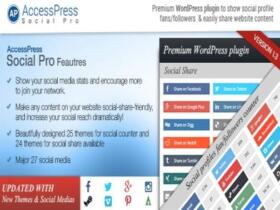 Plugin AccessPress Social Pro WordPress Plugin Plugin Accesspress Social Pro Wordpress Plugin
