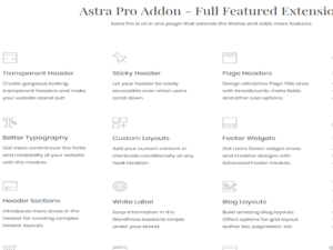 Plugin Brainstorm Force Astra Pro Wordpress