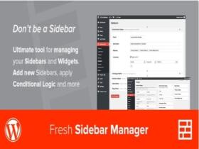 Plugin Custom Sidebar Manager Plugin Custom Sidebar Manager