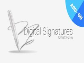 Plugin Digital Signatures For Nex-Forms Plugin Digital Signatures For Nex-Forms