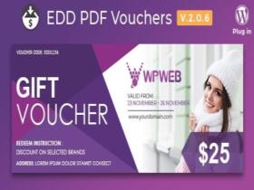 Plugin Easy Digital Downloads – Pdf Vouchers Plugin Easy Digital Downloads – Pdf Vouchers