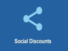 Plugin Easy Digital Downloads Social Discounts