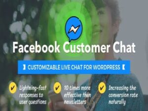 Plugin Facebook Customer Chat – Customizable Live Chat For Wordpress