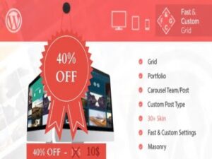 Plugin Fast & Custom Grid – Wordpress Plugin