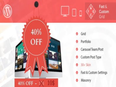 Plugin Fast & Custom Grid – WordPress Plugin Plugin Fast & Custom Grid – Wordpress Plugin