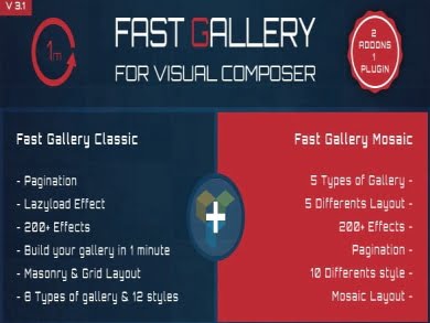 Plugin Fast Gallery For Visual Composer WordPress Plugin Plugin Fast Gallery For Visual Composer Wordpress Plugin
