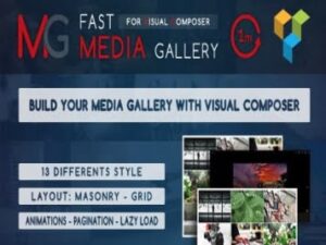Plugin Fast Media Gallery For Visual Composer