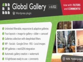 Plugin Global Gallery – WordPress Responsive Gallery Plugin Global Gallery – Wordpress Responsive Gallery
