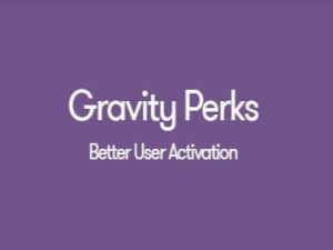Plugin Gravity Perks Better User Activation