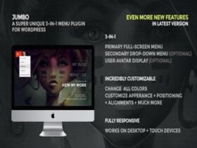 Plugin Jumbo – A 3-In-1 Full-Screen Menu For WordPress Plugin Jumbo – A 3-In-1 Full-Screen Menu For Wordpress