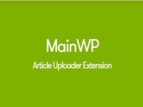 Plugin Mainwp Article Uploader Extension