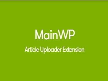 Plugin MainWP Article Uploader Extension Plugin Mainwp Article Uploader Extension