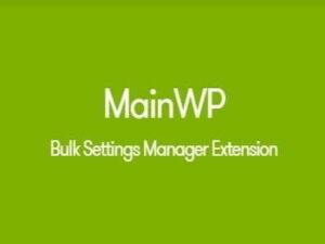 Plugin Mainwp Bulk Settings Manager Extension